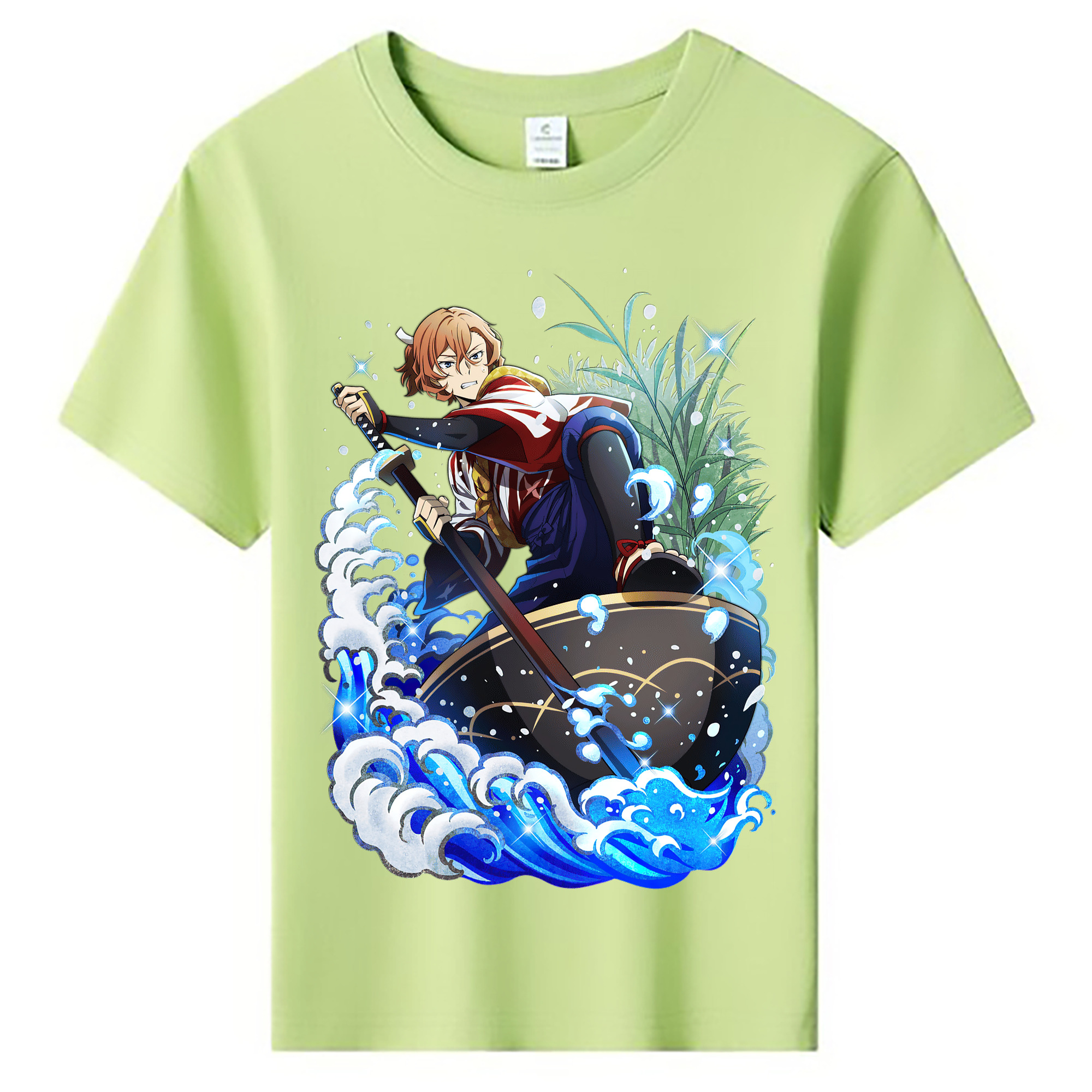 （画像用） 文豪ストレイドッグス Bungo Stray Dogs 綿100％キッズTシャツ（フロントプリント）